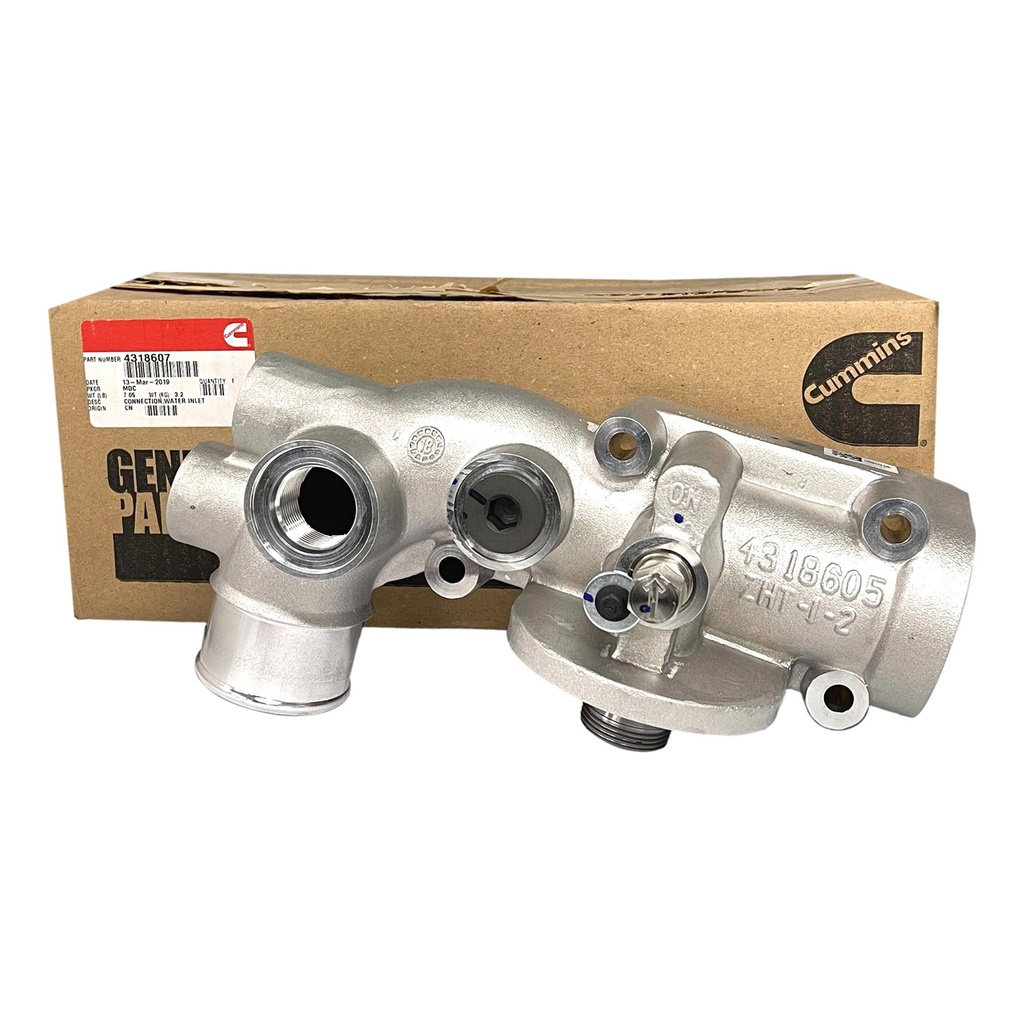 OEM Cummins WATER COOLANT FILTER HOUSING ISX 4318607CUM 4318607 KAHGO Truck Parts